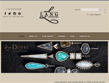 Tablet Screenshot of langjewelers.com